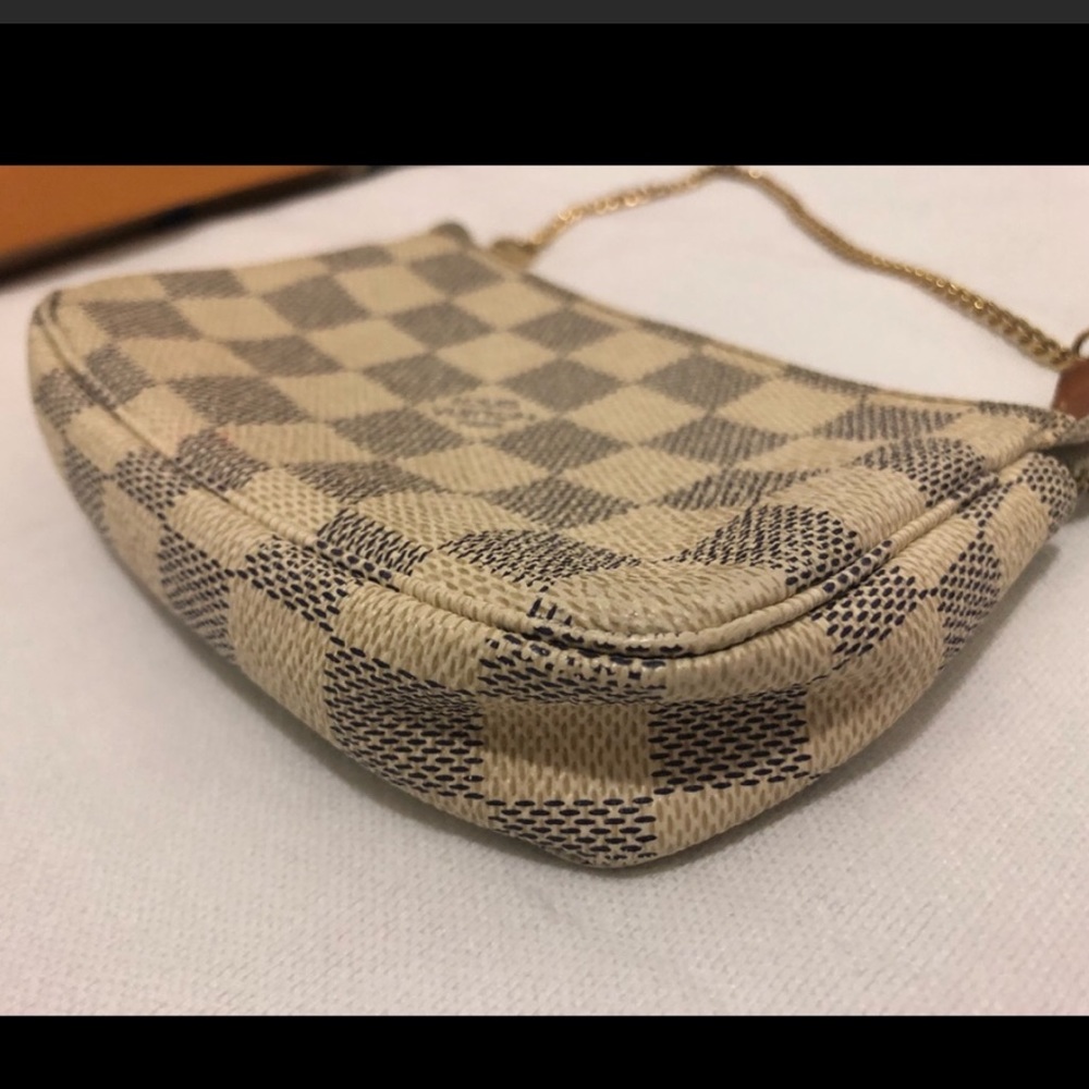 Louis Vuitton mini pouchette Damien azur - Picture 4 of 9